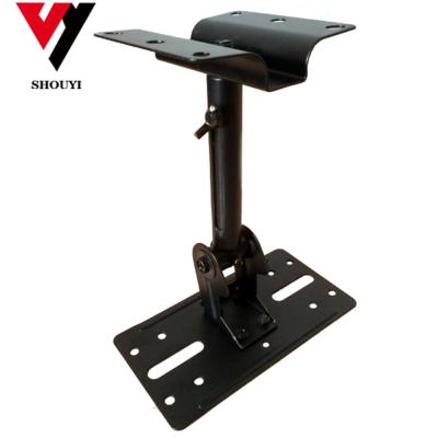 China SPCC Cold Rolled Steel Suspension Bracket Of Audio And Video Speaker With Adjustable Expansion Angle for sale