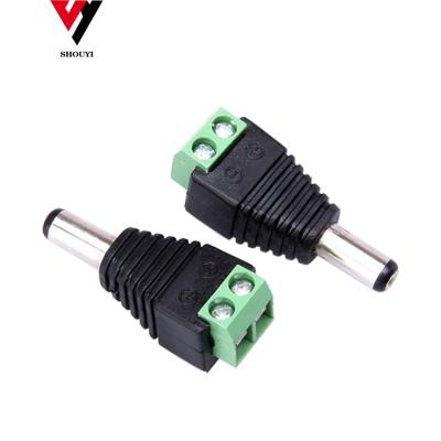 China BNC Video Connector China 12V Power DC Male Connector Plastic And Metal Tube Connectore for sale