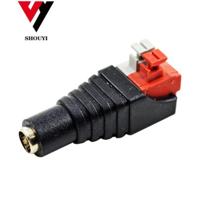 China DC Power Supply Male Push On Power DC Connector 12V DC Female for sale