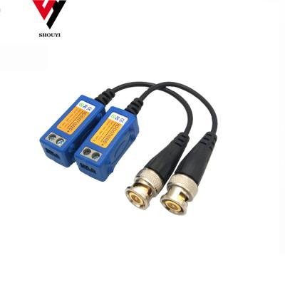 China 5mp 8mp twisted pair balanced transformer Hd supplement cctv video camrea audio video transmitter connector for sale