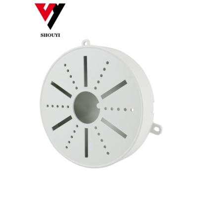 China ABS Plastic Dome CCTV Plastic Camera Base Connecting Hidden Ceiling Mount Junction Box Cable for sale