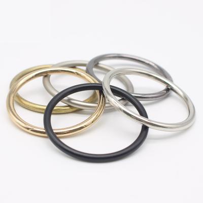 China The Other Hot Sale Metal O Ring Bag Accessories Customized O Ring Zinc Alloy Round Metal Ring Keychain Buckle For Jeans for sale