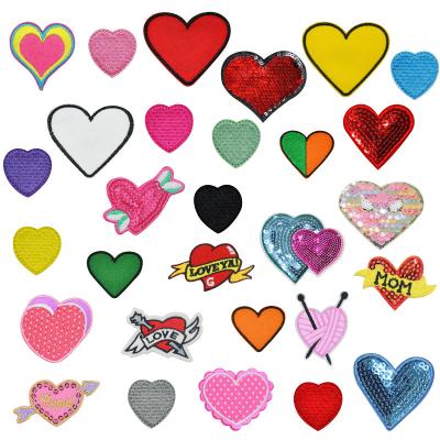 China 2022 Other Hot Selling Wholesale Colorful Sequins Shapes Beautiful Shape Patches for sale