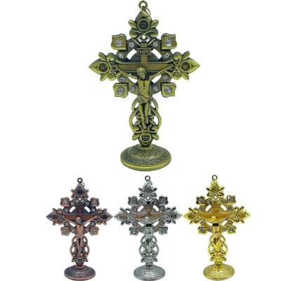 China Other Jesus Christ Cross Decor Church Decor Large Crucifix Russian Orthodox Church Greek Catholic Orthodox for sale