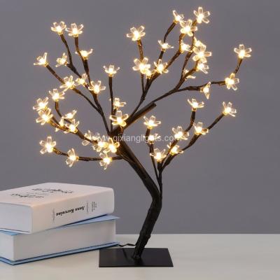 China LED Tree/Branch Lights Qixiang Cherry Blossom LED Tree Light Artificial Christmas Tree Decorations for Office/Bedroom for sale