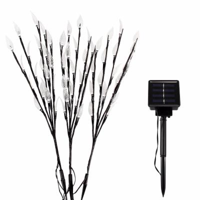 China Solar Garden Lights 60 LED Home Christmas Decoration Solar Panel System Artificial Tree Light for sale