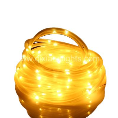 China Decorative LED Christmas Rope Light Mini Copper Wire Lights 100 LED Outdoor Garden Lighting for sale