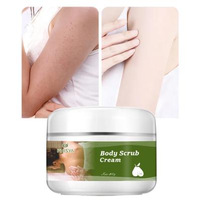 China Natural Exfoliator OEM Private Label Sake Yeast Scrub Wholesale Whitening Body Scrub for sale