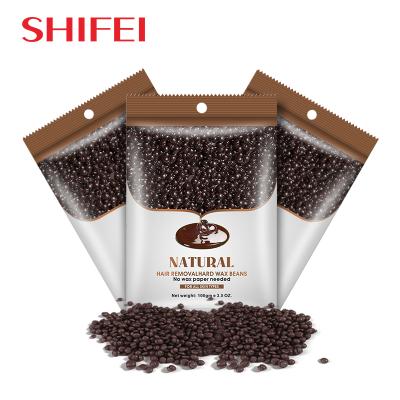 China Hair Removal SF1142A 100g Hair Removal Body Film Hard Powerful Painless Depilatory Hot Wax Beans for sale