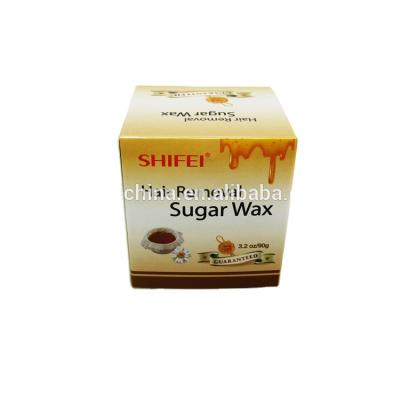 China Popular Hair Removal Supplier Hair Removal 45g*2 Honey Sugar Depilatory Wax for sale