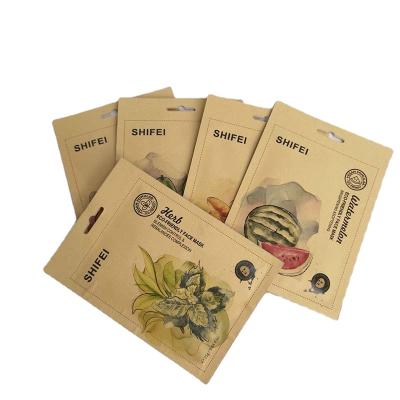 China Private Label Hot Sale Vegan Beauty Product Anti-Wrinkle Leaf Sheet Mask Natural Hydrating Mask for sale