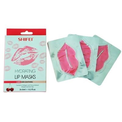 China 2018 New Arrival Shifei Skin Care Products Moisturizer Deep Moisturizing Collagen Lip Mask for sale