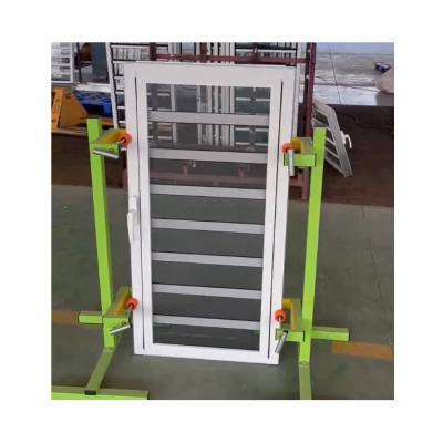 China Aluminium Fixed Louver Glass Window Tempered Glass Manual Operation Custom for sale