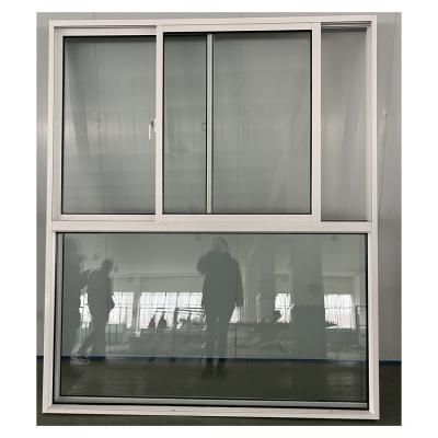 China Personalized Aluminum Sliding Glass Window 1.2mm - 2mm Thickness For Homes for sale