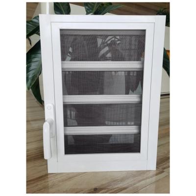 China Creative Modern Aluminium Glass Louver Shutter Glass Louver Windows And Doors for sale