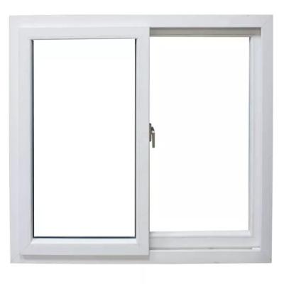 China Hurricane Proof Impact Window PVC Sliding Windows Office Sliding Glass Windows for sale