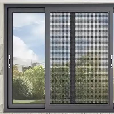 China Double Glazed Modern Alumium Glass Sliding Window Energy Efficient OEM for sale