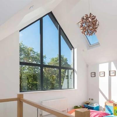 China Customized Double Glazed Aluminum Fixed Window Thermal Break Window For House for sale