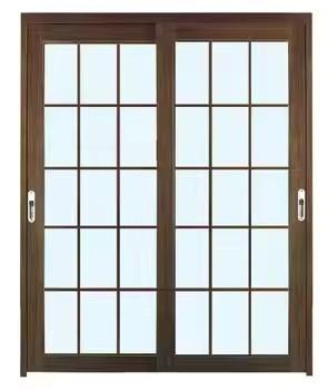 China Standard Interior PVC Sliding Door Indoor Glass Sliding Door Customizable Colors for sale