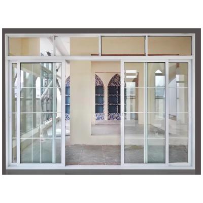 China Exterior Interior PVC Sliding Door Insulated Sliding Glass Doors Customized for sale