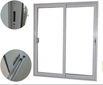 China French Style Patio PVC Double Sliding Door Plastic Balcony UPVC Glass Doors for sale