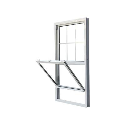 China Interior Residential Vinyl Windows Single Hung Vinyl House Windows Customized for sale