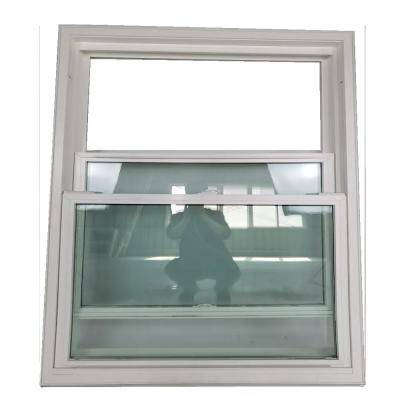 China Customized UPVC Double Hung Vinyl Windows Low Maintenance for sale