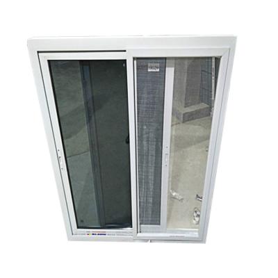 China 80mm Pvc Sliding Window Design Upvc Double Glazed Sliding Windows for sale