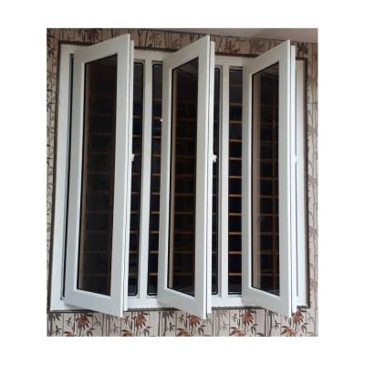 Chine Fenêtres en PVC Fabricant de fenêtres en vinyle Profilé PVC Fenêtres à battants Portes et fenêtres en PVC à vendre