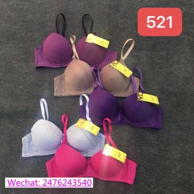 China Cheap Nice Cotton Ladies Antibacterial Blended Ladies Bras For Africa Market DM BRA for sale