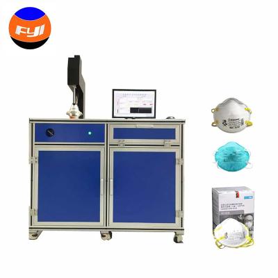 China High Precise en 149 mask particle filtration efficiency test breathability testing machine for masks for sale