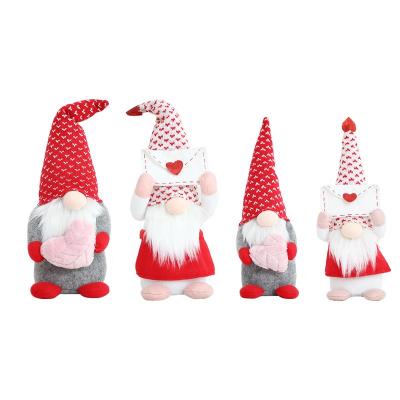 China Valentine's Day Gifts Plush Gonks Dolls Valentine's Day Gift Ourwarm Wedding Gnomes for sale