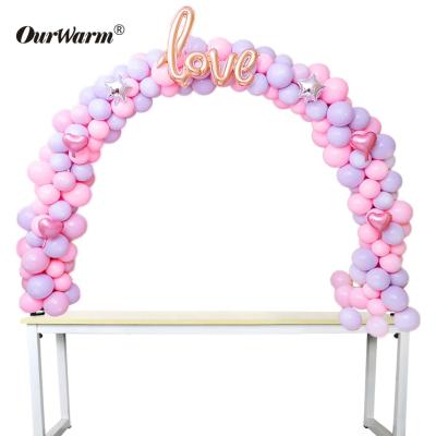 China OurWarm Single Balloon Arch Birthday Balloon Circle Pour Wedding Costume for sale