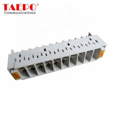 China Graphic Terminal Interceptor 10 Pairs 3 Poleless 3 Point Surge Electrode Crown Pad Magazine For LSA Module TP-1502-10P3 for sale