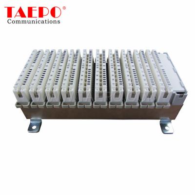 China 10 IDC connection pairs 100 LSA module terminal block separation pairs for sale