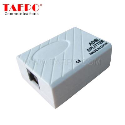 China Telephone CPE RJ11 RJ45 ADSL DSL Filter Modem ISDN 2 Line Splitter TP-1605-1AD for sale