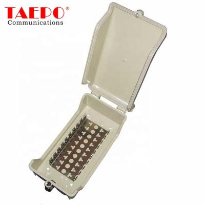 China Telecommunication 100 Pair Outdoor Electrical Distribution Point Box For Crown Telephone LSA Module for sale