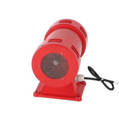 China Other Widely Used Red Metal Ac220 1.0a 40w 140db Alarm Car Motor Siren for sale