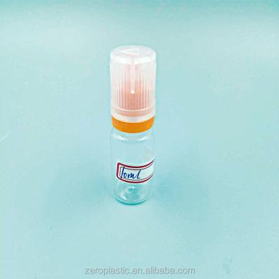 China Plastic Eye Medicine Bottle 10ml Plastic Eye Medicine Eye Dropper PET Medical Lab Squeeze Dropper for sale