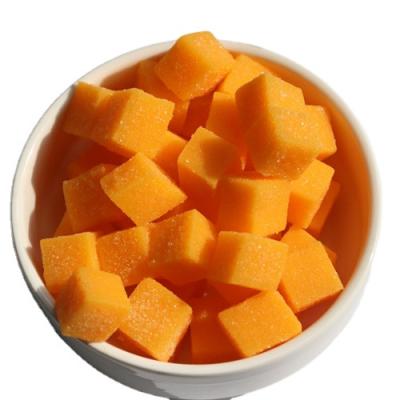 China Chinese Flavor Jelly Mango Soft Candy Chewy Snack Factory Price Cake Decorating Fruit Fruit Flavor for sale