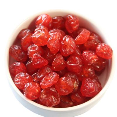 China Factory Price PRESERVED Chinese Healthy Snacks Bulk Sweet Round Red Dried Cherry for sale