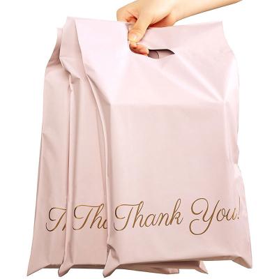 China shoes & Clothing Customized Logo Handle Mailer Mailer Mailer Mailing Packaging Bag Floral Postage Package Shipping Poly Envelope for sale