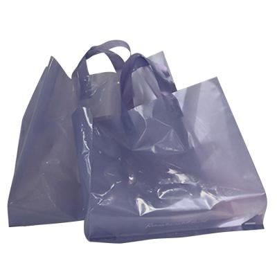 China Custom Recyclable Manufacturer Pack Plastic Shopping Bag With Handle Printing Your Logo Design For Boutique Apparel Gift Shop for sale