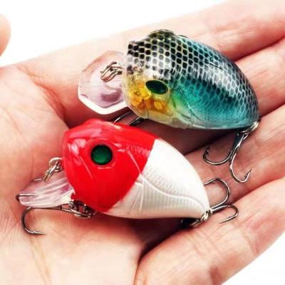 China Rattle Metal Diver Floating 50MM Length Crankbait Hard Crank Lures Fishing Crank Lures Bulk for sale