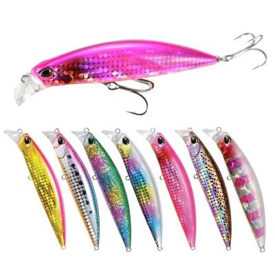 China Saltwater Casting 95MM Length Bulk Heavy Sinking Minnow Hard Body Lures Wobbler Minnow M40 Minnow for sale