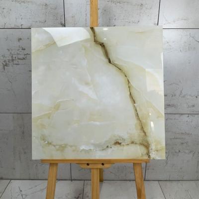 China Full Glazed 60X60 Polished Easy To Clean Full Glazed Super Shiny Porcelain Polished Tiles for sale