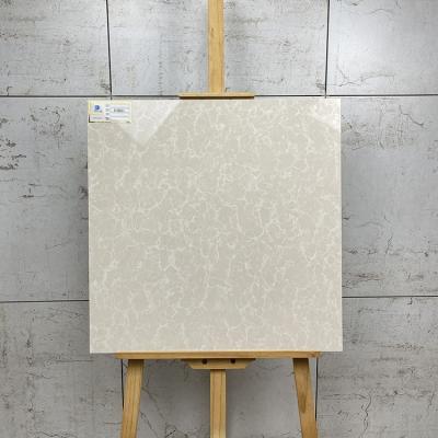 China Foshan Modern Manufacturers 600x600 Platie White Polished Porcelain Floor Tiles for sale