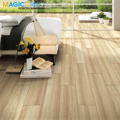 China Factory Cheap Price Rustic Porcelain Tiles Matte Finish Ceramic Tiles Wood for sale