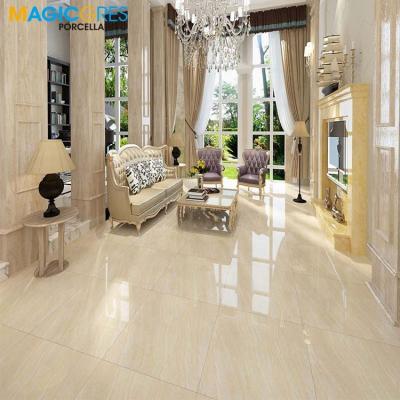 China Low Absorption Glossy Interior Decoration Tile Porcelain Flooring Best Choice for sale