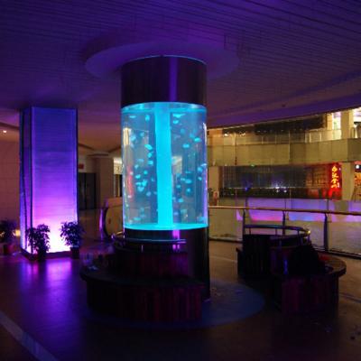 China Viable Aquarium Clear Fashion PAGE Acrylic Water Column for sale